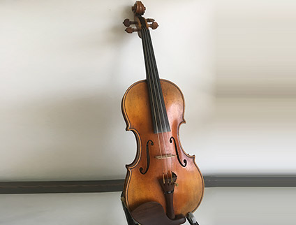 美国第二十一届vsa小提琴制作比赛决赛圈第102号参赛琴（加农炮仿古琴）